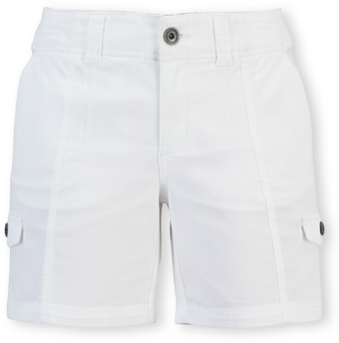 Women's Petite Mid-Rise Comfort-Waist Cargo Shorts, Macy's Exclusive
