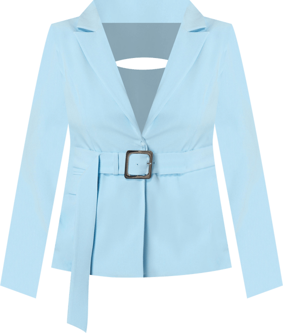 Women's Belted Blazer