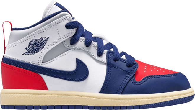 Jordan Kids' Preschool Air Jordan 1 Mid Basketball Shoes | Dick's