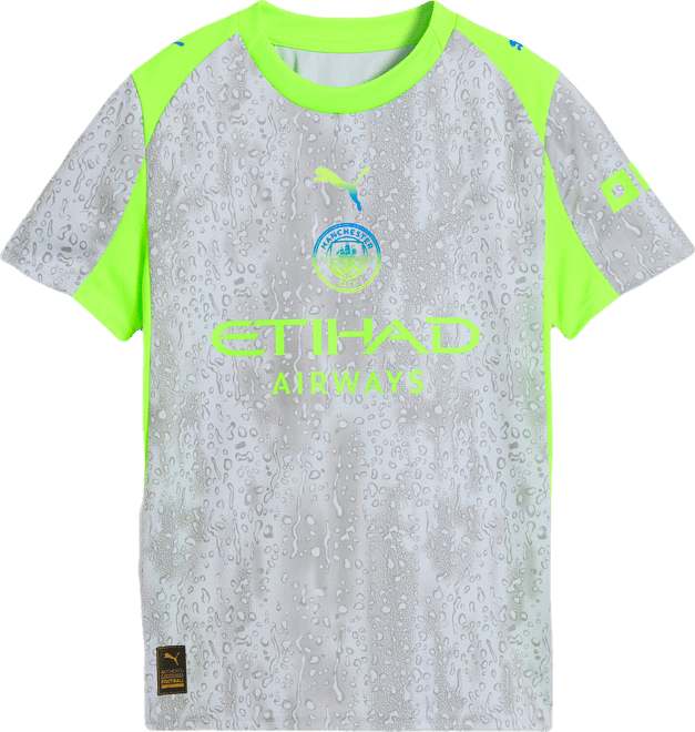 PUMA Manchester City 25/26 Third Replica Big Soccer Jersey, Kids