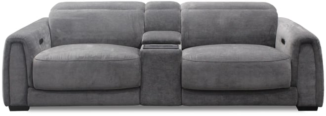 Brownell 3-Pc.Sofa Sectional with 2 Power Motion Chairs & 1 Console, Exclusively at Macy's