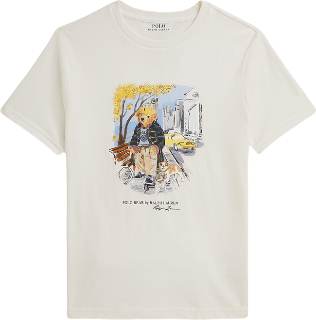 Big Boys Polo Bear Cotton Jersey T-Shirt