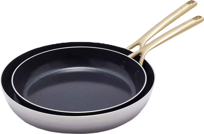 GP5 Stainless Steel 2-Piece Frypan Set