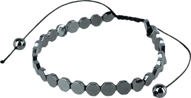 Hawk Metallic Disc Adjustable Bracelet