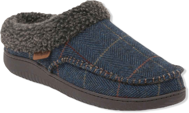 Men's Marshall Microsuede Moccasin Toe Clog House Shoe Slipper