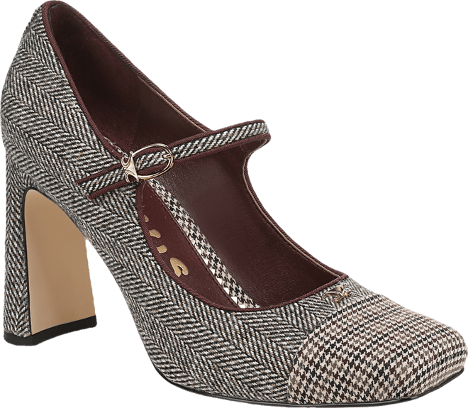 Women's Elora Blade-Heel Capped-Toe Mary Jane Pumps