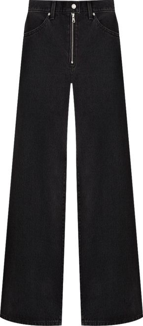 Women's Cotton '94 Mid-Rise Wide-Leg Moto Jeans