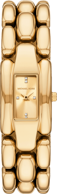 Women's&nbsp;Hally Two-Hand Gold-Tone Stainless Steel Watch, 21mm