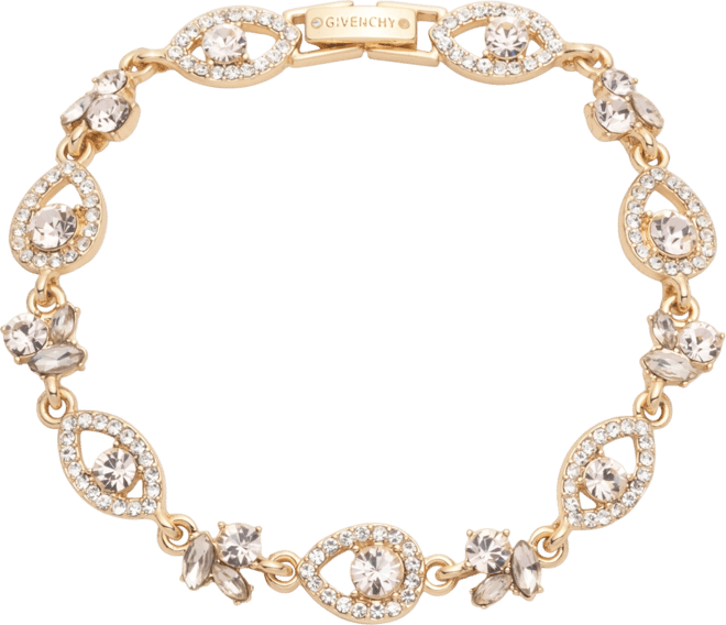 Givenchy Gold-Tone Crystal Flex Bracelet - Macy's