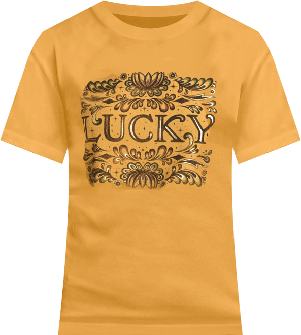 Women's Ornate Floral Classic Crew T-Shirt