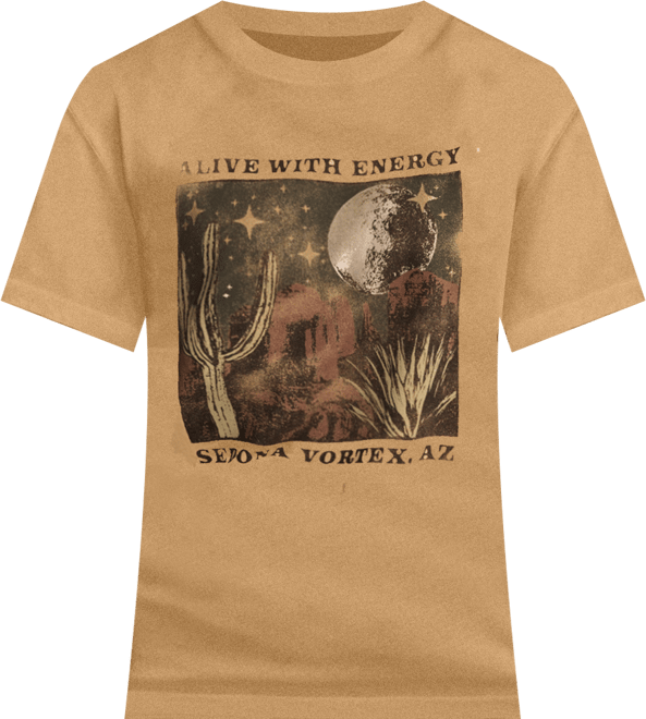 Women's Alive With Energy Arizona Classic Crew Neck T-shirt