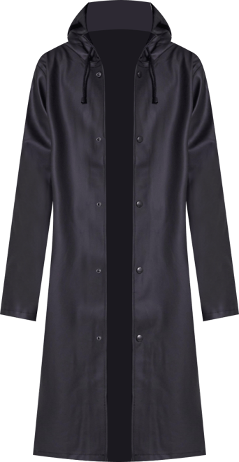 Women's Stockholm Hooded Long Raincoat