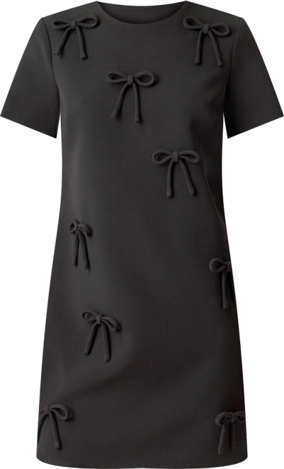 Women's Bow Detailed Mini Dress