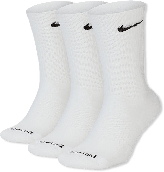 Everyday Plus Cushioned Crew Socks (3 Pairs) - FA25