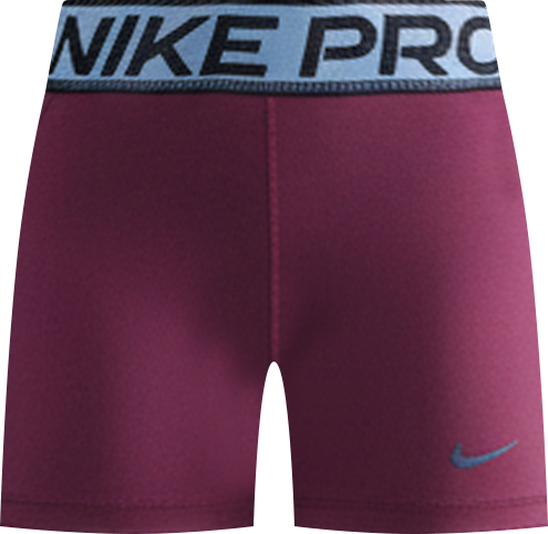 Nike Pro Older Kids' (Girls') Dri-FIT 7.5cm (approx.) Shorts with Shine Accents