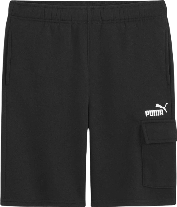 PUMA Basics Big Fleece Cargo Shorts, Kids