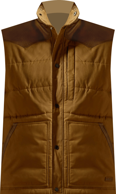 Men's Western Quilted Vest