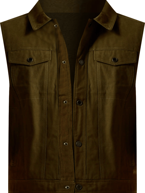 Men's Canvas Rancher Vest