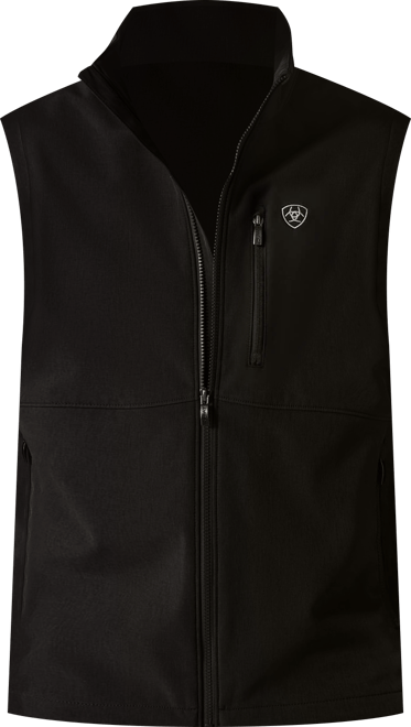 Men's Logo Softshell Vest