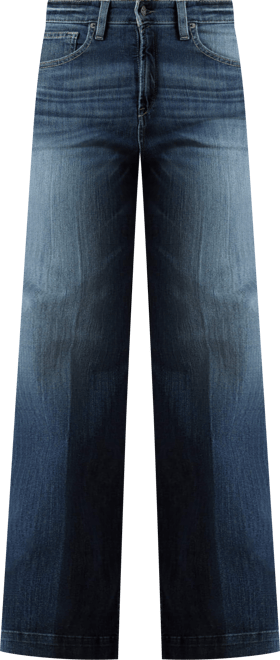 Women's Ultra High Rise Rosalie Wide Leg Jeans in Natalia Short by Ariat