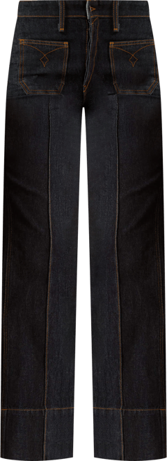 Women's Ultra High Rise Tomboy Western Utility Wide Leg Jeans in Rinse Regular by Ariat