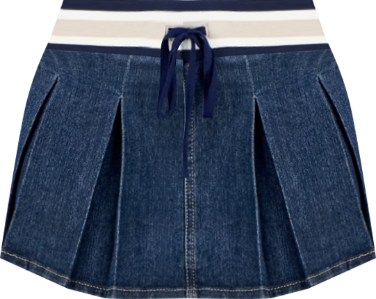 【idem】 drawstring check pleats skirt drawstring check pleats skirt – idem