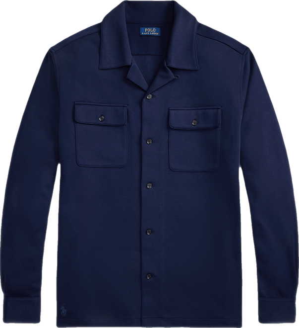 Long Sleeve Double Knit Tech Shirt