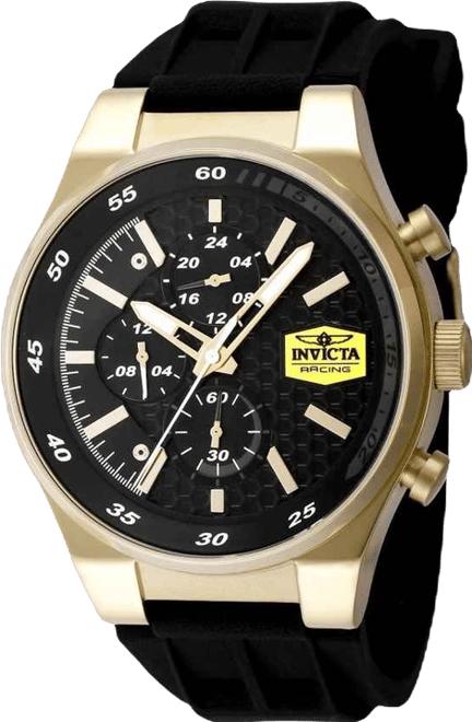 Men's 48875  Racing Quartz Chronograph Black Dial Watch