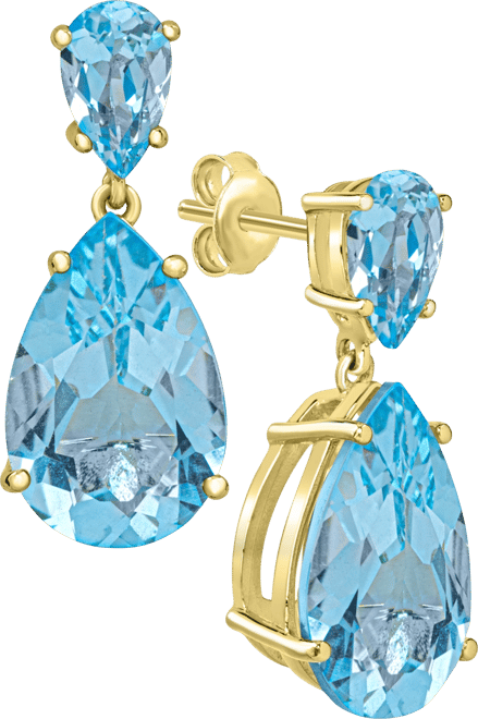 Women's Drop Earrings in Sterling Silver