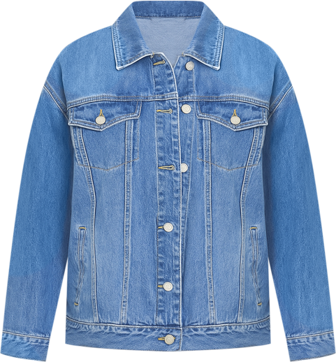 Trendy Plus Denim Trucker Jacket, Macy's Exclusive