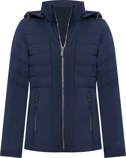 Women's Fleece-Lined Hooded Softshell Coat