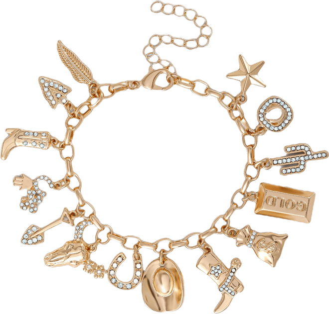 20th Anniversary Mixed Charm Bracelet