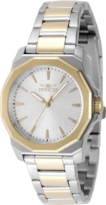 Women's 49088 Speedway Quartz 3 Hand Silver Dial Watch