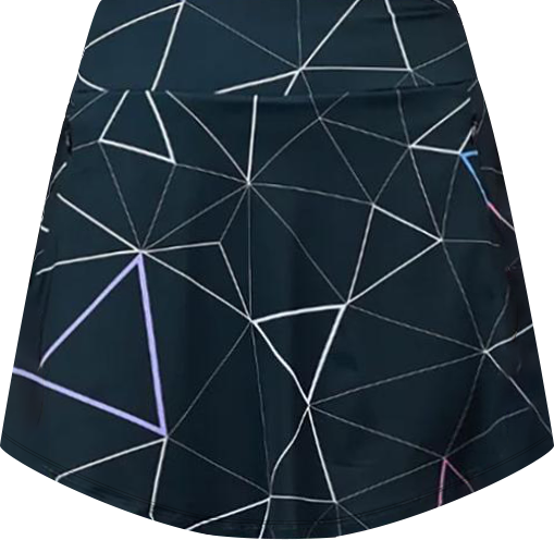 Golf Colors 17 Inch Womens Golf Skort