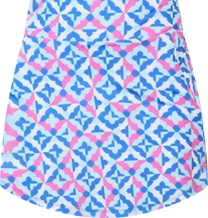 Golf Colors 17 Inch Womens Golf Skort
