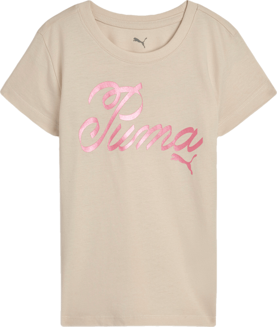PUMA Bow Society Big Kids' Cotton Jersey T-Shirt