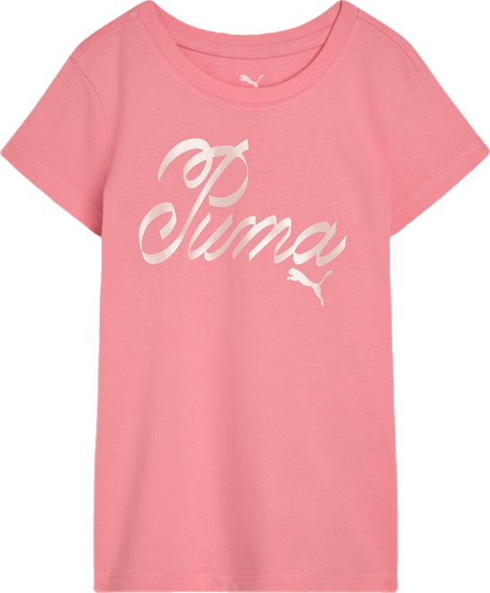 PUMA Bow Society Big Kids' Cotton Jersey T-Shirt