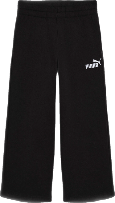 PUMA Basics Big Kids' Wide Leg Fleece Pants