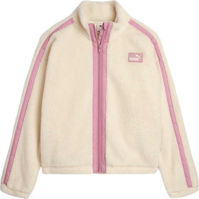 PUMA Outerwear Big Kids' Sherpa Jacket