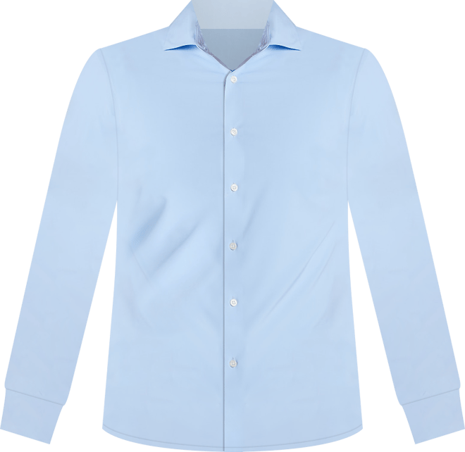 6 way stretch dress shirt Solid Dress Shirt // 6-Way Stretch // White + Dark Navy (XL) - Levinas  Collection