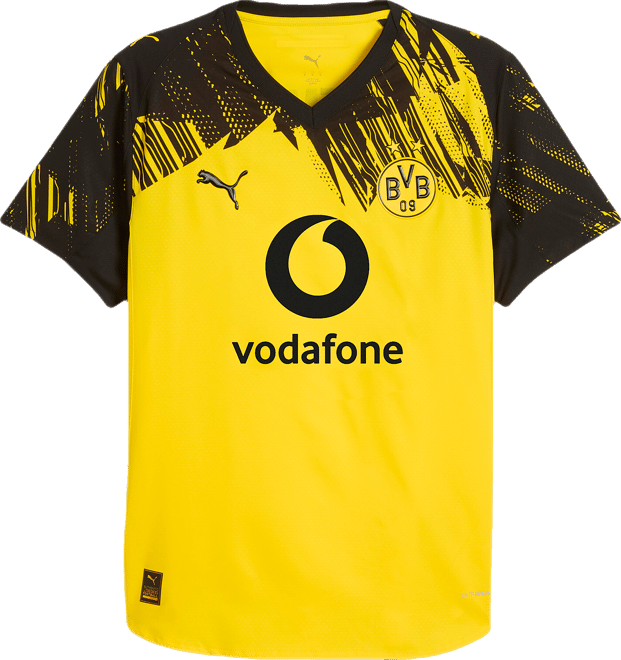 PUMA Borussia Dortmund Authentic Home 25/26 Soccer Jersey