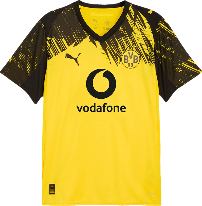 PUMA Borussia Dortmund Replica Home 25/26 Soccer Jersey
