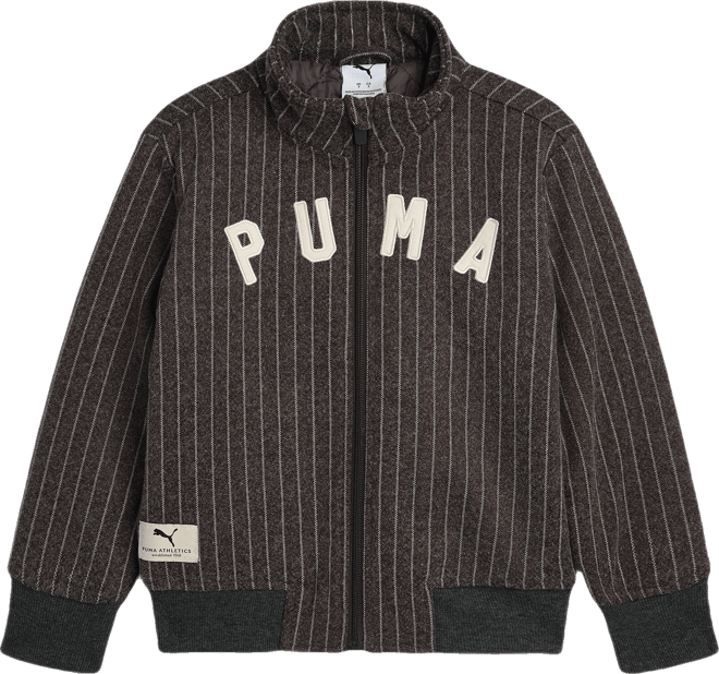 PUMA Class Pack Big Faux Wool Track Jacket, Kids
