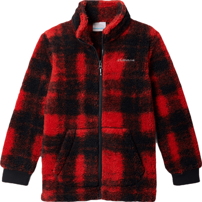 Boys' Rugged Ridge II Printed Sherpa Full Zip Jacket | Columbia