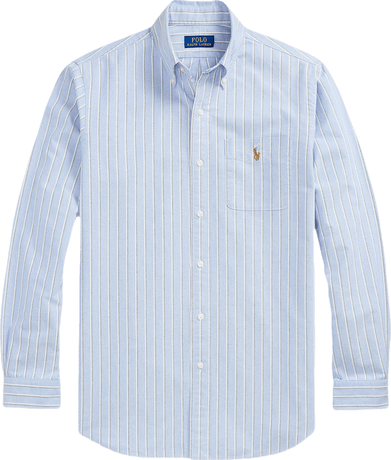 Men's Classic-Fit Striped Oxford Shirt