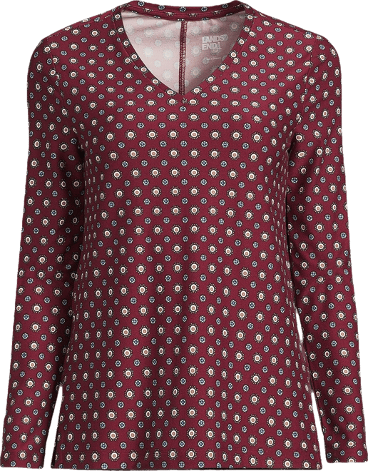 Women's Long Sleeve Performance V-Neck Top