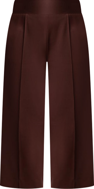Women's Plus Size Polished Ponte Wide Leg Pants