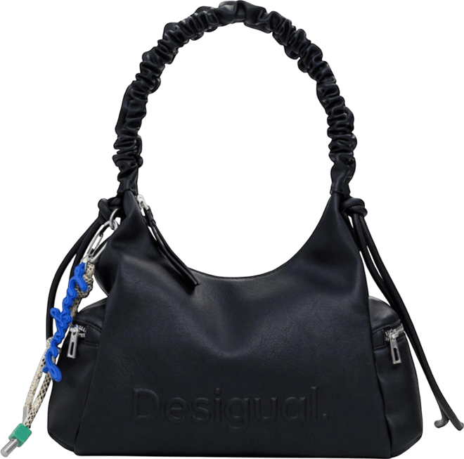 Women's Medium 3D logo bag with ruched handle