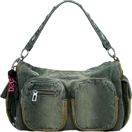 Women's Medium combined denim bag