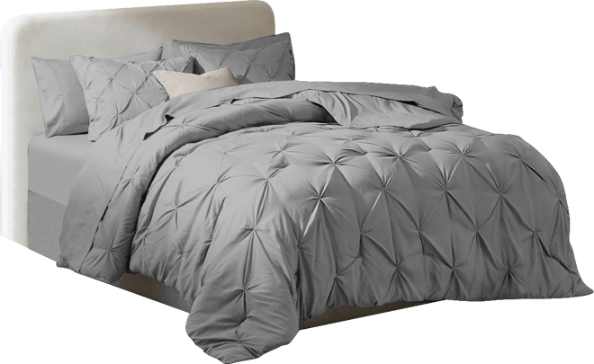 Luxury Soft Pinch Pleat 7-Pc. Comforter Set, California King